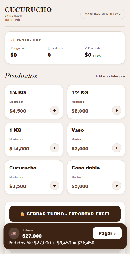Cucurucho App